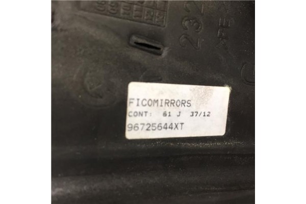 Recambio de retrovisor electrico izquierdo para peugeot 206 + 1.4 básico referencia OEM IAM 96725644XT  