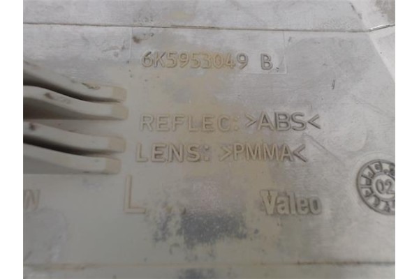 Recambio de intermitente delantero izquierdo para seat ibiza (6k3) 1.4 referencia OEM IAM 6K5953049B ST0294004 