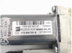Recambio de motor elevalunas delantero izquierdo para seat leon (1p1) referencia OEM IAM 1T0959701G 1P0837401E 