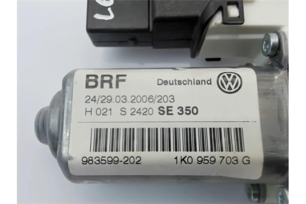 Recambio de motor elevalunas trasero izquierdo para seat leon (1p1) referencia OEM IAM   