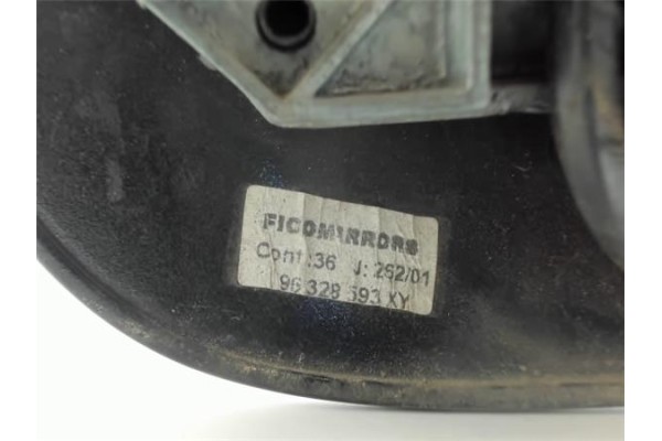Recambio de retrovisor electrico derecho para peugeot 206 referencia OEM IAM 96328593XY  
