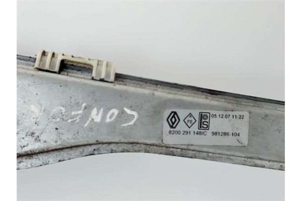 Recambio de mecanismo elevalunas delantero izquierdo para renault clio iii referencia OEM IAM 8200291148 LTRN709L 8200843592 , R