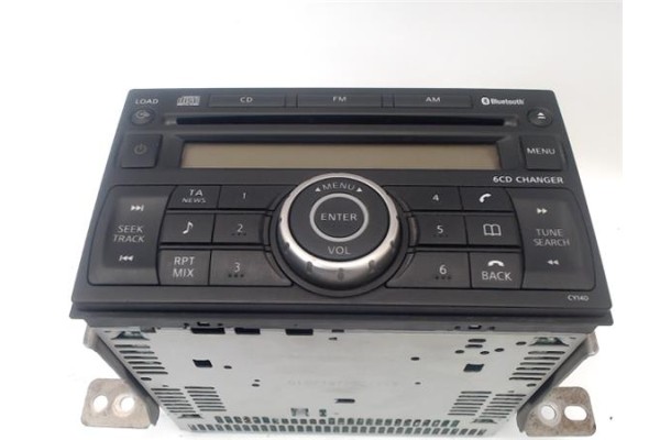 Recambio de autoradio para nissan navara pickup (d40m) 2.5 dci referencia OEM IAM 28184EB46B 28185EB45B 