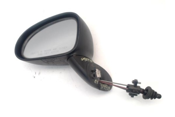 Recambio de retrovisor izquierdo para chevrolet matiz 1.0 lpg referencia OEM IAM 96600411  