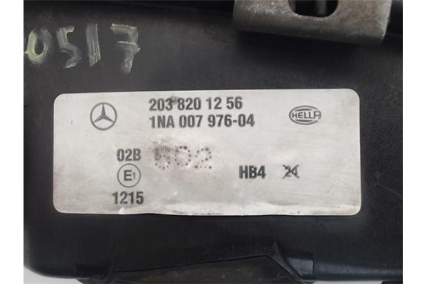 Recambio de faro antiniebla derecho para mercedes-benz clk (bm 209) coupe 1.8 200 compressor (209.342) referencia OEM IAM 1NA007