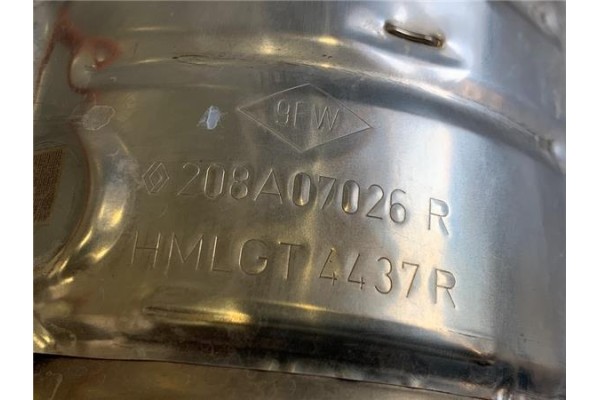Recambio de catalizador para renault clio v 1.0 business referencia OEM IAM 208A07026R  