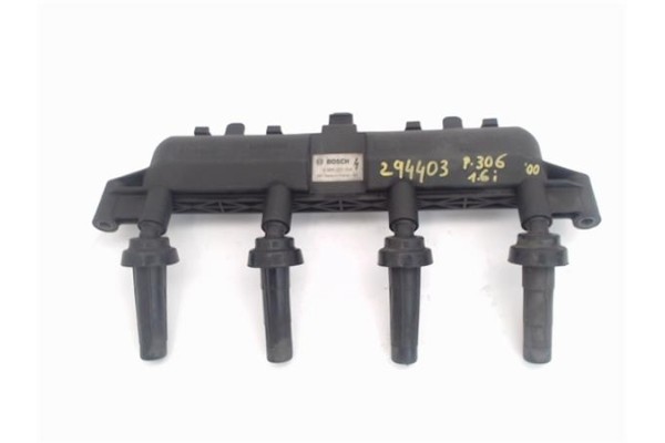 Recambio de bobina encendido para peugeot 306 fastback (7a, 7c, n3, n5) 1.6 referencia OEM IAM 56484 0986221034 