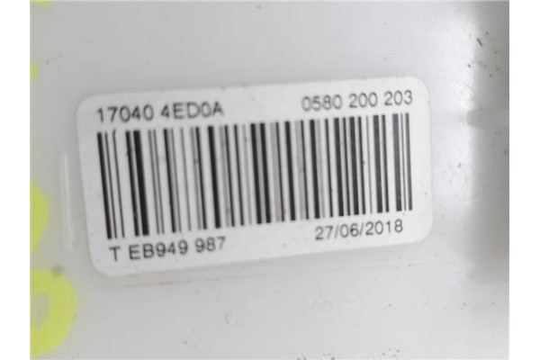 Recambio de bomba combustible para nissan qashqai ii (j11e) 1.2 n-connecta referencia OEM IAM 170404ED0A 0580200203 