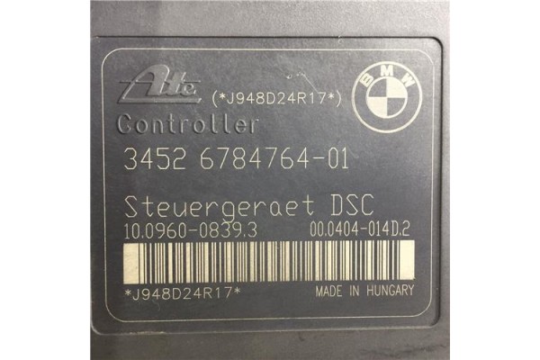 Recambio de nucleo abs para bmw serie 1 berlina (e81/e87) 118d referencia OEM IAM 3452678476401 3451678476301 