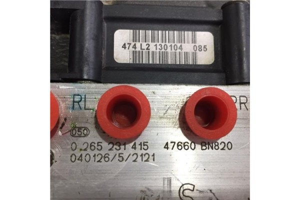 Recambio de nucleo abs para nissan almera (n16/e) 1.5 acenta referencia OEM IAM 47660BN820 0265231415 