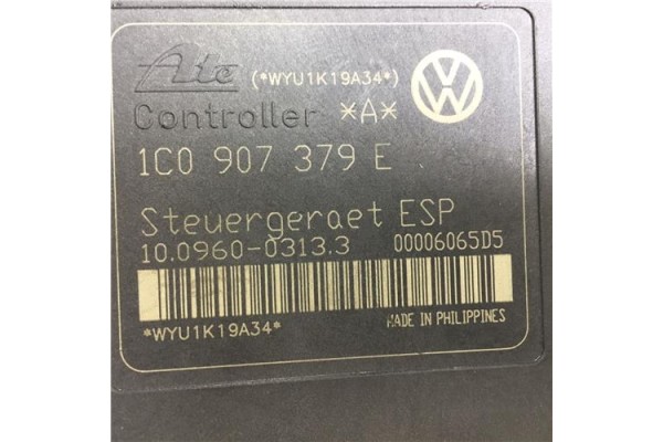 Recambio de nucleo abs para audi a3 (8l) 1.6 ambiente referencia OEM IAM 1C0907379E 10020600094 