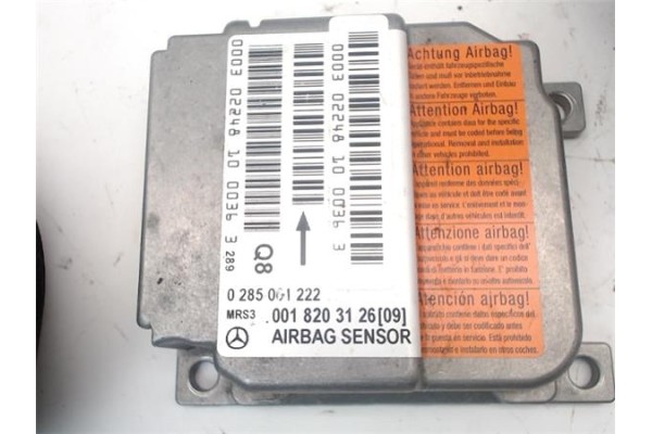 Recambio de kit airbag para mercedes-benz clase a (bm 168) 1.9 190 (168.032) referencia OEM IAM 18203126  