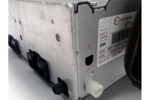 Recambio de radio / cd para ford fiesta (cnn) 1.5 trend referencia OEM IAM AV1T18K811DC BA6118A802BAW 