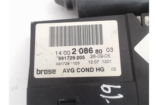 Recambio de motor elevalunas delantero izquierdo para citroen c8 referencia OEM IAM (1400208680) (990186-201) 