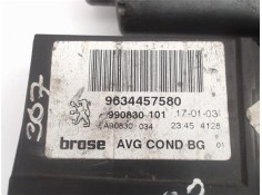 Recambio de motor elevalunas delantero izquierdo para peugeot 307 (s1) referencia OEM IAM (9634457580) (990830-101)  