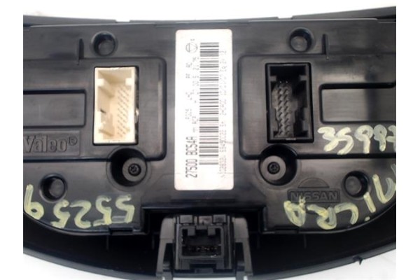Recambio de mandos calefaccion / a.a. para nissan micra (k12e) 1.5 dci referencia OEM IAM 27500BC54A  