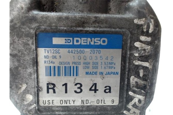 Recambio de compresor aire acond. para fiat bravo (182) 1.9 td 75 sx referencia OEM IAM 4425004232  