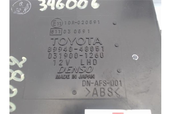 Recambio de centralita para lexus rx (mcu_) 400h fwd referencia OEM IAM 8994048051  