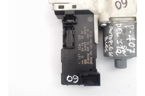 Recambio de motor elevalunas delantero izquierdo para peugeot 407 sw referencia OEM IAM (994422-104) (1137328125) 