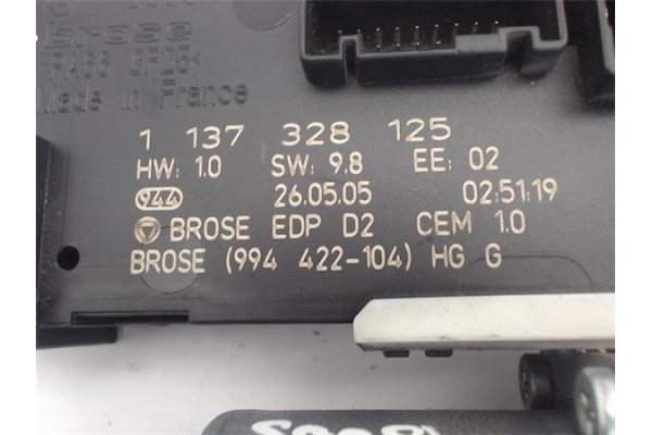 Recambio de motor elevalunas delantero izquierdo para peugeot 407 sw referencia OEM IAM (994422-104) (1137328125) 