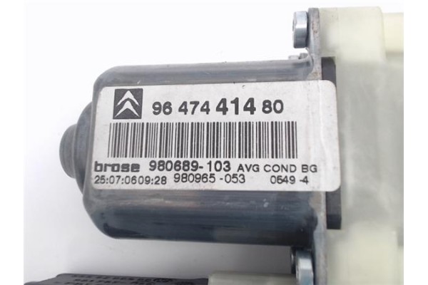 Recambio de motor elevalunas delantero izquierdo para citroen c4 berlina referencia OEM IAM (9647441480) (996385-103) 