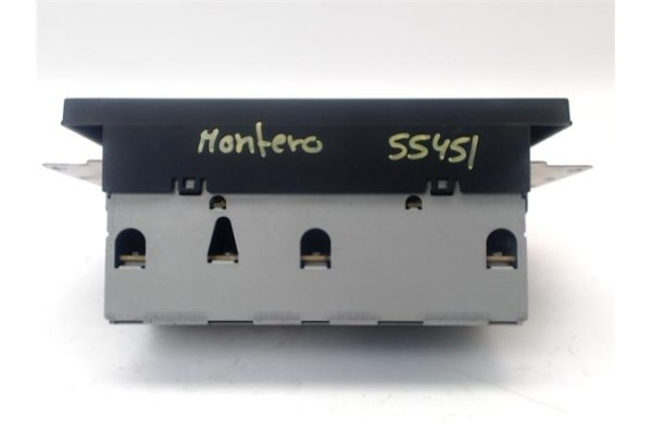 Recambio de display para mitsubishi montero (v60/v70) 3.2 d 4wd (v78w, v68w) referencia OEM IAM MR532881  