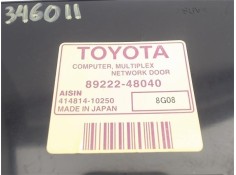 Recambio de modulo electronico para lexus rx (mcu_) 400h fwd referencia OEM IAM 8922248040  