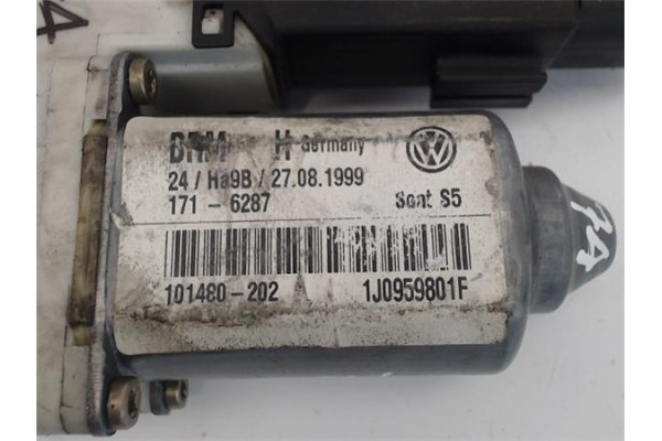 Recambio de motor elevalunas delantero izquierdo para seat leon (1m1) referencia OEM IAM (1J0959801F) BRM-H  
