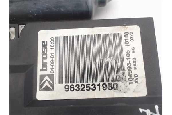 Recambio de motor elevalunas delantero izquierdo para citroen c5 berlina referencia OEM IAM (9632531980) (104993-105) (990184-10