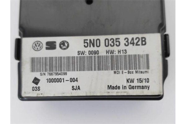 Recambio de modulo electronico para volkswagen polo v (6r1) 1.4 advance referencia OEM IAM 5N0035342B  