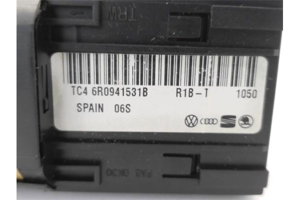 Recambio de conmutador luces para volkswagen polo v (6r1) 1.4 advance referencia OEM IAM 6R0941531B  