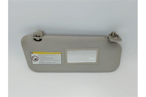 Recambio de parasol derecho para peugeot 207 1.6 hdi referencia OEM IAM   