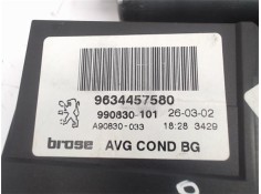 Recambio de motor elevalunas delantero izquierdo para peugeot 307 berlina (s2) referencia OEM IAM (9634457580) (990830-101) 