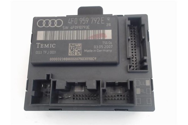 Recambio de centralita para audi a6 avant (4f5) 2.8 fsi referencia OEM IAM 4f0907289g  
