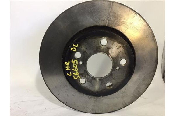 Recambio de disco freno delantero izquierdo para toyota c-hr (x10) 2.0 hibrido referencia OEM IAM 43512F4010 60022049C 