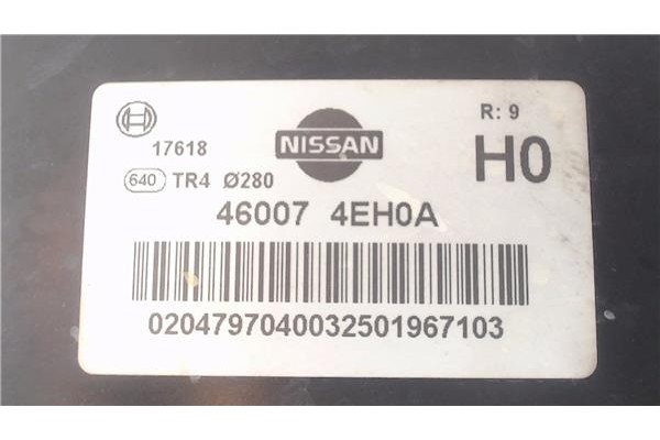 Recambio de servofreno para nissan qashqai ii (j11e) 1.2 n-connecta referencia OEM IAM 472104EH0J  