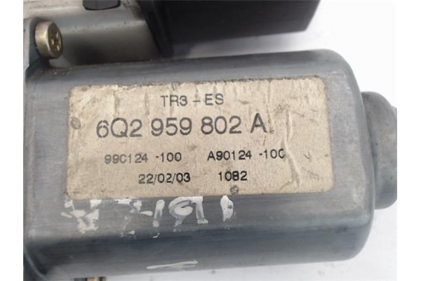 Recambio de motor elevalunas delantero izquierdo para seat ibiza (6l1) referencia OEM IAM (6Q2959802A) (104379-101) 6Q2959802A ,