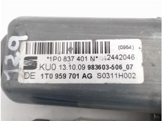 Recambio de motor elevalunas delantero izquierdo para seat leon (1p1) referencia OEM IAM (1T0959701AG) (3C0959793A) (1P0837401N)