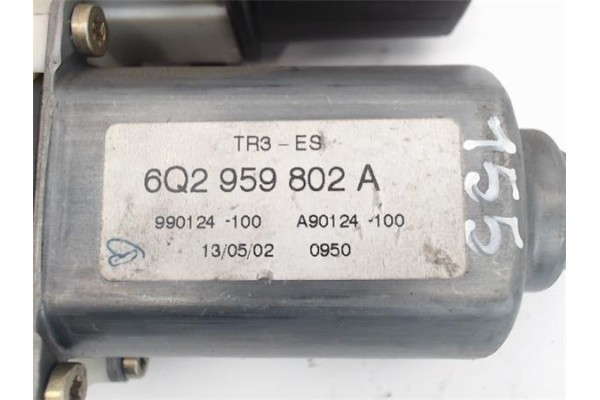 Recambio de motor elevalunas delantero izquierdo para seat ibiza (6l1) referencia OEM IAM (6Q2959802A) (104379-101) 6Q2959802A ,
