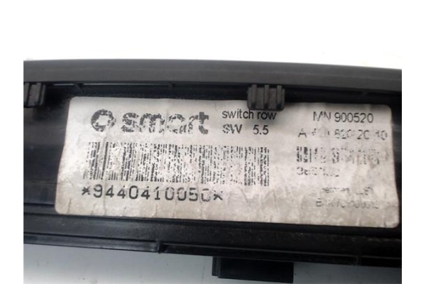Recambio de interruptor luces emergencia para smart forfour 1.5 cdi (50kw) referencia OEM IAM A4548202610  
