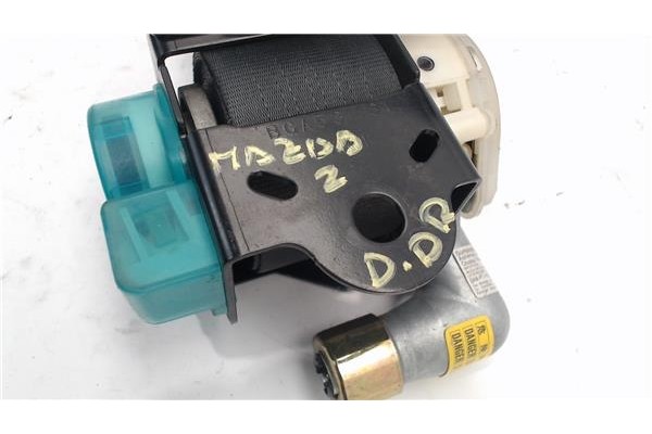Recambio de cinturon seguridad delantero derecho para mazda 2 (b2w) 1.6 referencia OEM IAM DD1057L30  