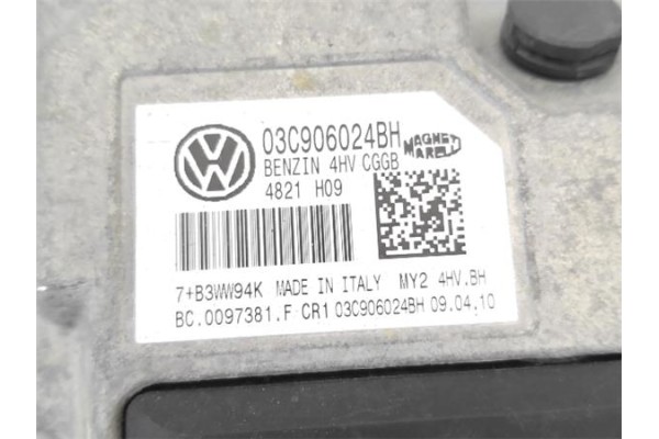 Recambio de centralita para volkswagen polo v (6r1) 1.4 advance referencia OEM IAM 03C906024BH  