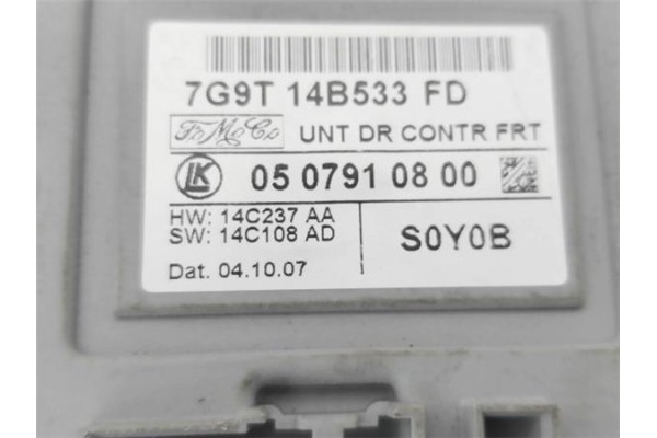Recambio de modulo confort para ford mondeo iv 1.8 tdci referencia OEM IAM 7G9T14B533FD 507910800 