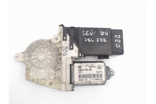 Recambio de motor elevalunas delantero izquierdo para seat leon (1m1) referencia OEM IAM 1C1959801A 105404-301 