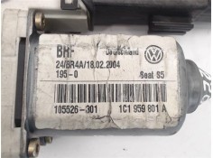 Recambio de motor elevalunas delantero izquierdo para seat leon (1m1) referencia OEM IAM 1C1959801A 105404-301 