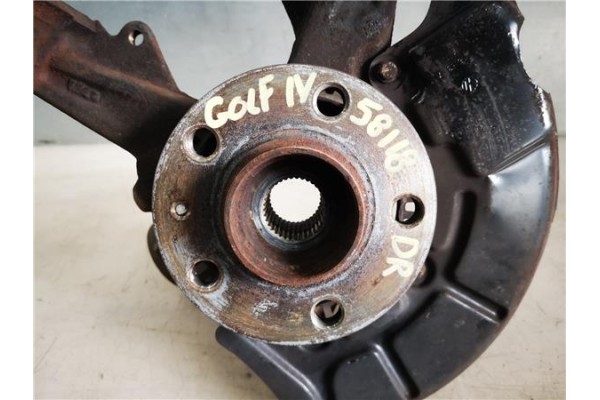 Recambio de mangueta delantero derecha para volkswagen golf iv berlina (1j1) 2.0 referencia OEM IAM 1J0407256AG 43400B 1J0407256