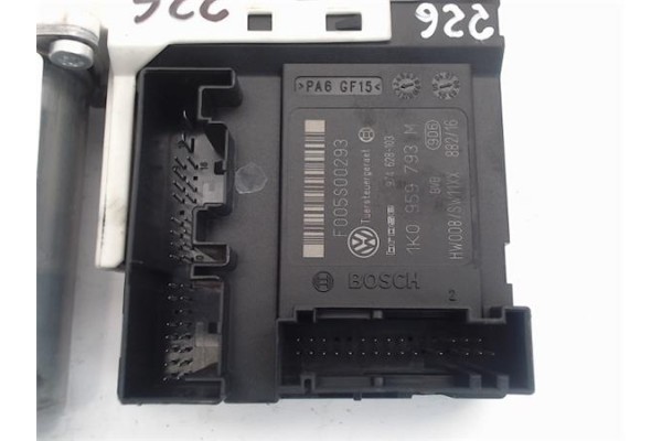 Recambio de motor elevalunas delantero izquierdo para seat leon (1p1) referencia OEM IAM (1K0959793M) (1T0959701G) 