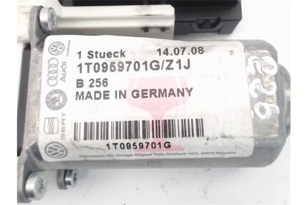 Recambio de motor elevalunas delantero izquierdo para seat leon (1p1) referencia OEM IAM (1K0959793M) (1T0959701G) 
