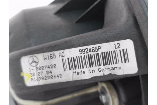 Recambio de motor calefaccion para mercedes-benz clase a (bm 169) 1.7 a 170 (169.032) referencia OEM IAM A1698200642  