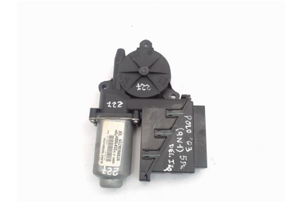 Recambio de motor elevalunas delantero izquierdo para volkswagen polo iv (9n1) referencia OEM IAM (6Q2959802A) (TEMIC 8103 K4) (